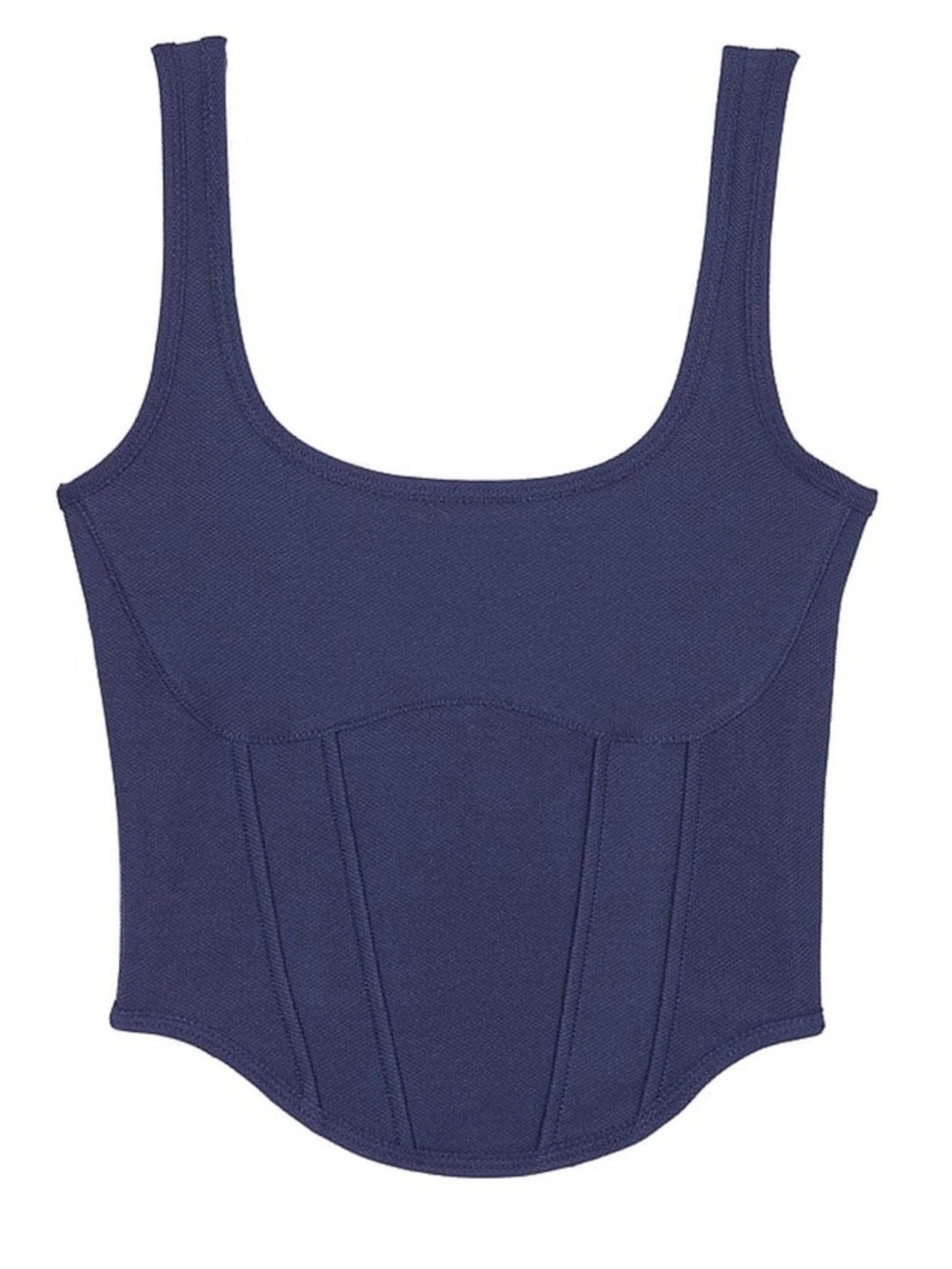 PINK Victoria's Secret Navy Blue Crop Top